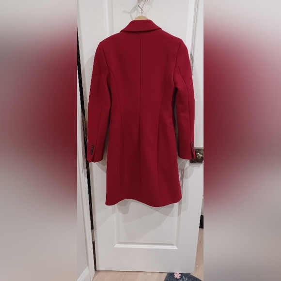 Polo Ralph Lauren Red Wool Coat , 4 - Picture 3 of 6